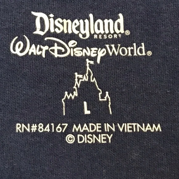 Disneyland Disney Mickey Mouse Blouse 
Large 10 - 12 (fits small) 
100% Cotton - Picture 10 of 12